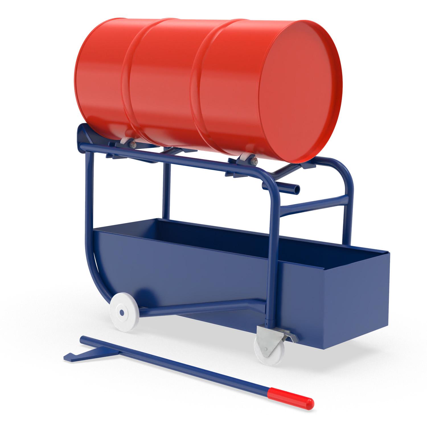 Fasskipper für 50/60 l Fässer mit Stahlwanne und Hebelstange Fasskipper Produktbild Fasskipper für 50/60 l Fässer mit Stahlwanne und Hebelstange