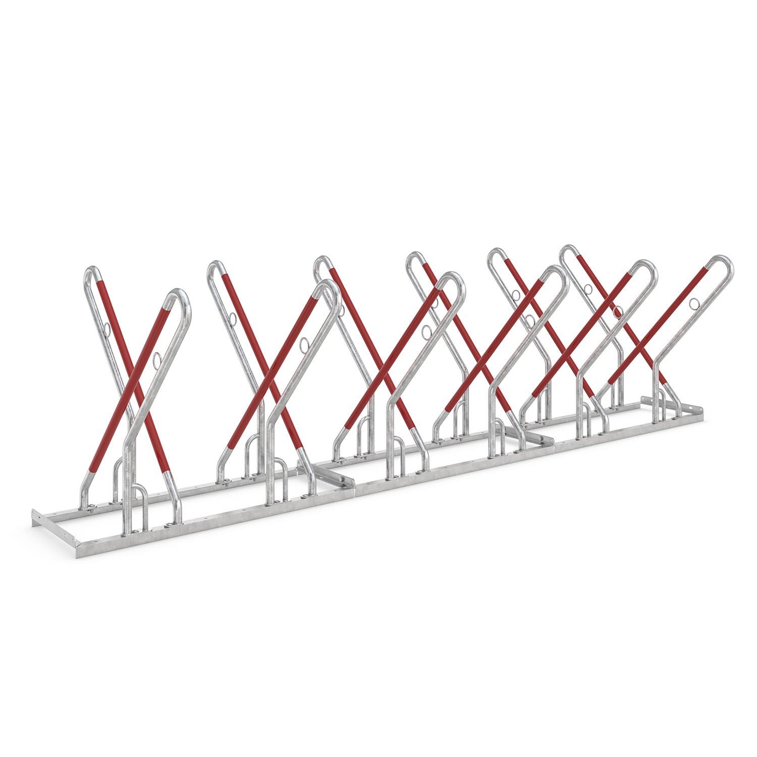 Anlehnparker 0500 XBF, doppelseitig Fahrrad-Anlehnparker Produktbild Fahrradparker Fahrrad-Anlehnparker 0500 XBF, doppelseitig