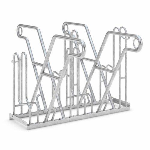 Anlehnparker 4600 XBF, doppelseitig, ADFC-empfohlen Fahrrad-Anlehnparker Produktbild Anlehnparker 4600 XBF, doppelseitig