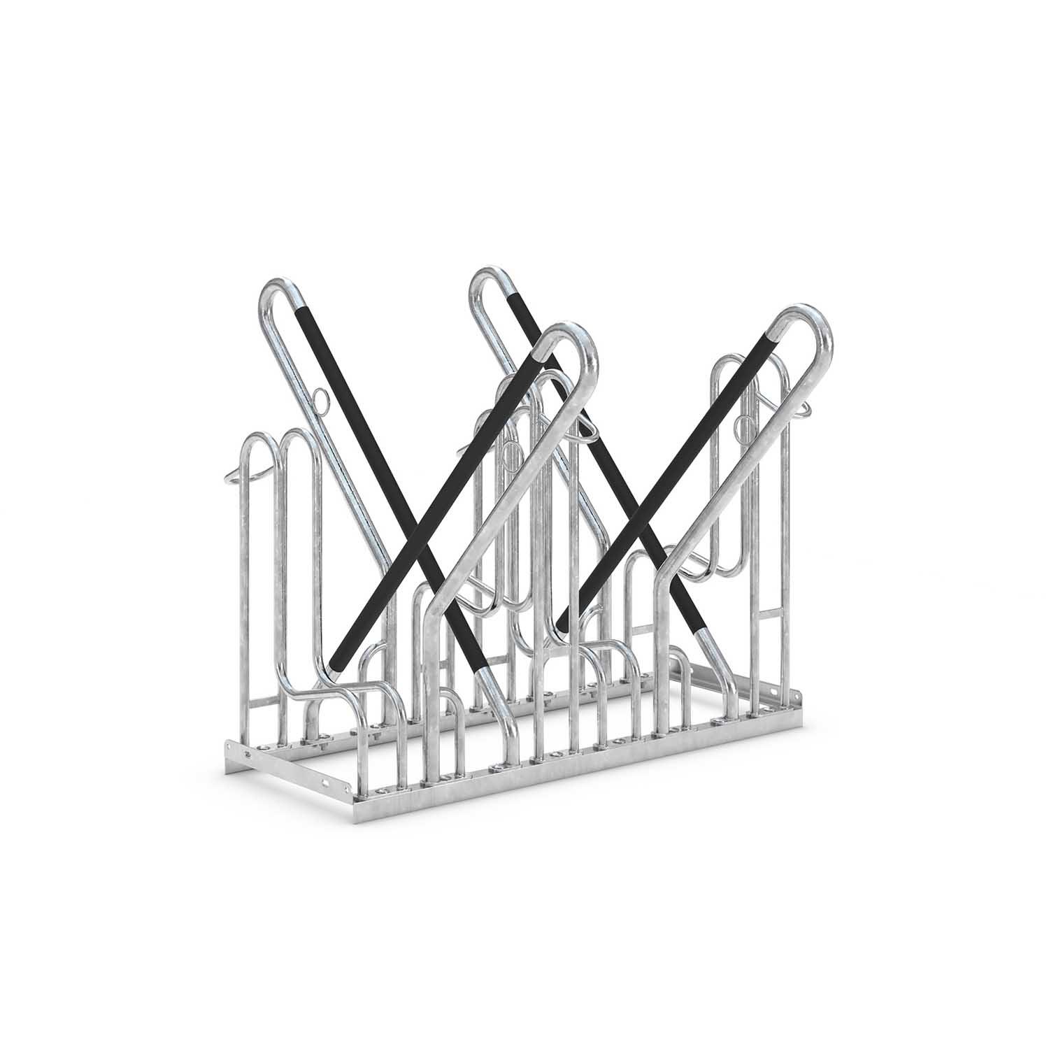 Fahrrad-Anlehnparker 4700 XBF, doppelseitig Fahrrad-Anlehnparker Produktbild Fahrradparker Fahrrad-Anlehnparker 4700 XBF, doppelseitig