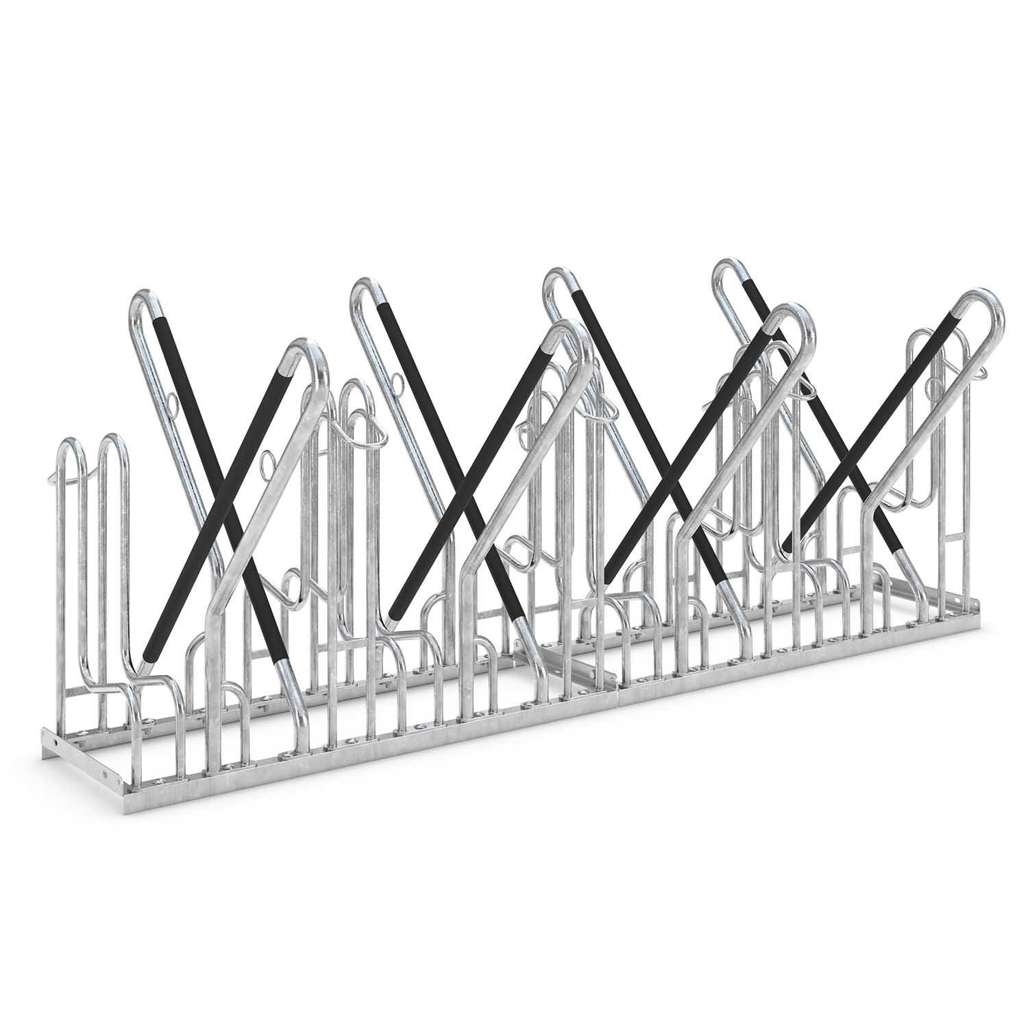 Fahrrad-Anlehnparker 4700 XBF, doppelseitig Fahrrad-Anlehnparker Produktbild Fahrradparker Fahrrad-Anlehnparker 4700 XBF, doppelseitig