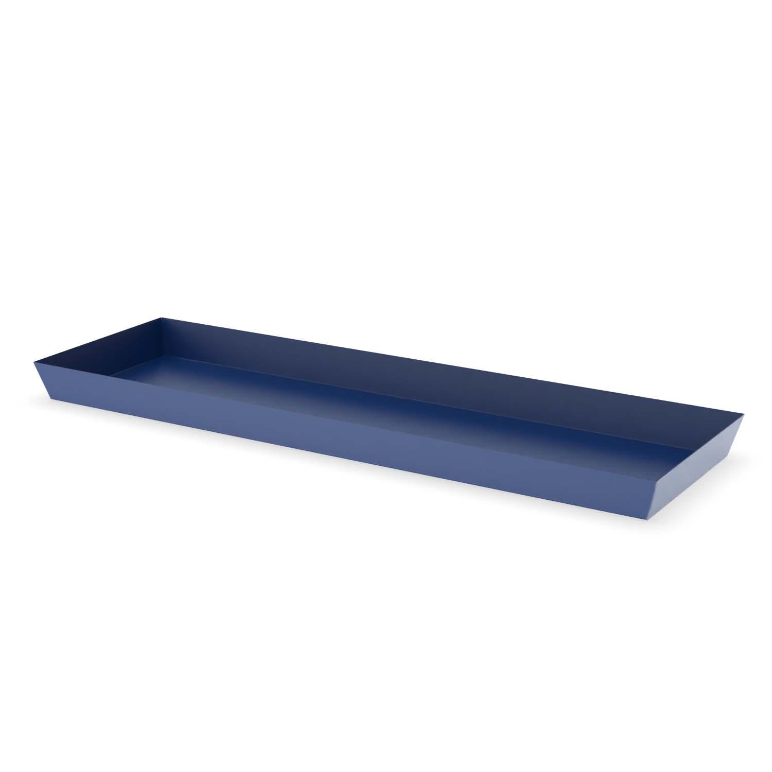 Auffangwanne aus Stahl, ohne Gitterrost, lang, lackiert, Auffangvolumen 232 l, 2590x800x160mm Auffangwannen aus Stahl Produktbild Auffangwanne aus Stahl, ohne Gitterrost, lang, lackiert, Auffangvolumen 232 l