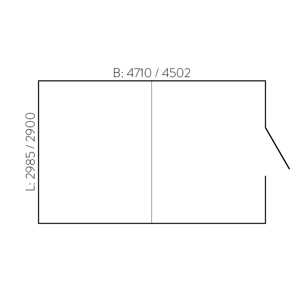 Gefahrstoffcontainer SMCE32, Auffangvolumen 2 x 1000 l, natürlich belüftet Gefahrstoffcontainer Produktbild Gefahrstoffcontainer SMCE32, Auffangvolumen 2 x 1000 l, natürlich belüftet