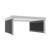 Seitenwand für D 580 Carport aus Stahl D 580 Carport aus Stahl Produktbild D 580 PKW-Überdachung, Seitenwand