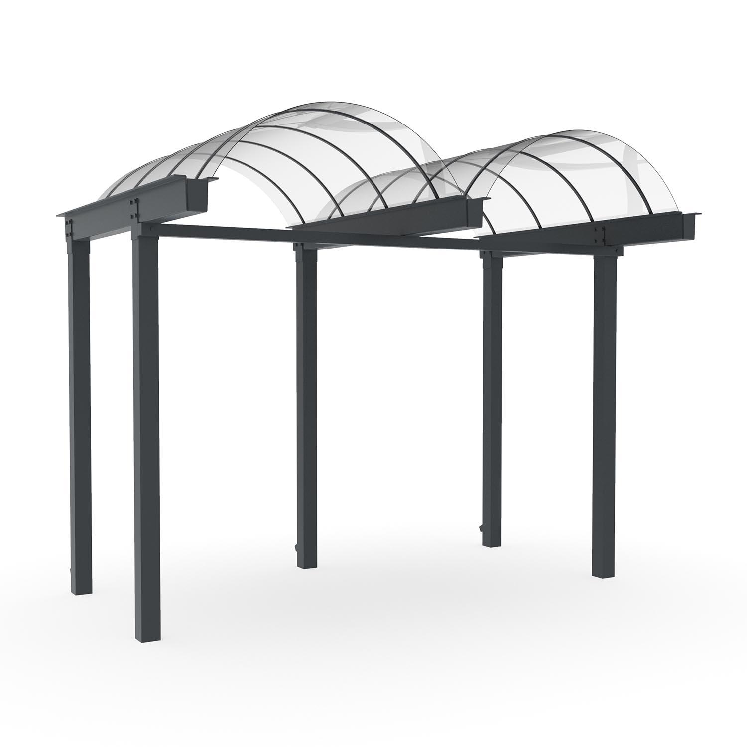 D 589 Wartehalle, Grundeinheit, einseitig, Breite: 3000 mm D 589 Wartehalle, einseitig Produktbild D 589 Wartehalle, Grundeinheit, einseitig, Breite: 3000 mm