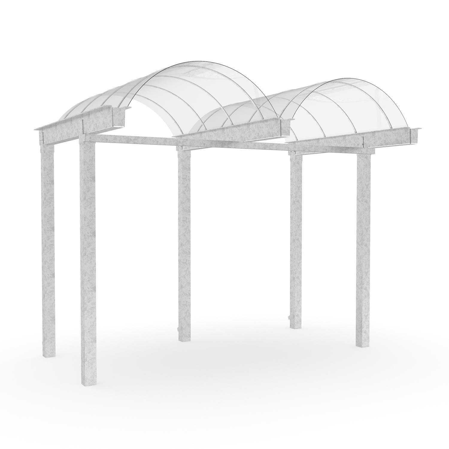 D 589 Wartehalle, Grundeinheit, einseitig, Breite: 3000 mm D 589 Wartehalle, einseitig Produktbild D 589 Wartehalle, Grundeinheit, einseitig, Breite: 3000 mm