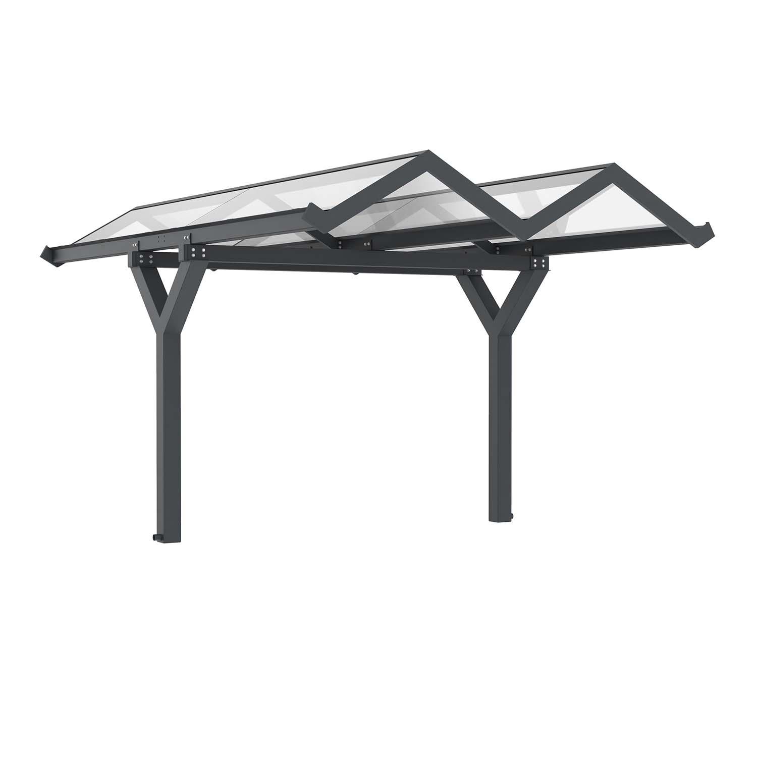 D 592 Wartehalle und Fahrradüberdachung, Grundeinheit, doppelseitig, Breite 3000 mm D 592 Wartehalle, doppelseitig Produktbild D 592 Wartehalle und Fahrradüberdachung, Grundeinheit, doppelseitig, Breite 3000 mm