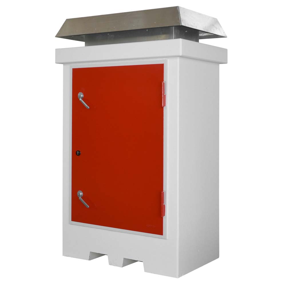 F90 Batterie-Beton-Schrank zur sicheren Lagerung von Lithium-Ionen-Akkus Batterie-Beton-Schrank zur Lithium-Akku-Lagerung Produktbild F90 Batterie-Beton-Schrank zur sicheren Lagerung von Lithium-Ionen-Akkus