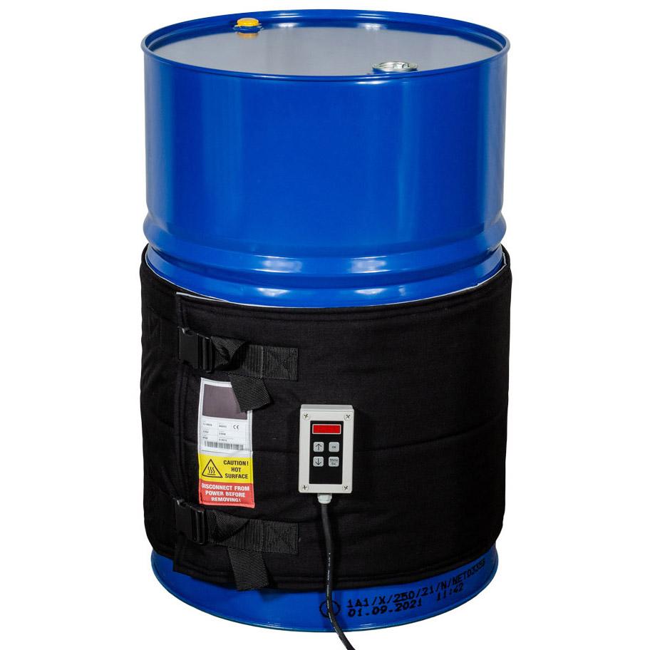 Fassheizung für 200 l Fass (Temperatur: 0 – 90 °C) mit digitaler Steuerungseinheit, Höhe: 450 mm Fassheizungen und Heizmäntel Produktbild Fassheizung für 200 l Fass (Temperatur: 0 - 90 °C) mit digitaler Steuerungseinheit, Höhe: 450 mm