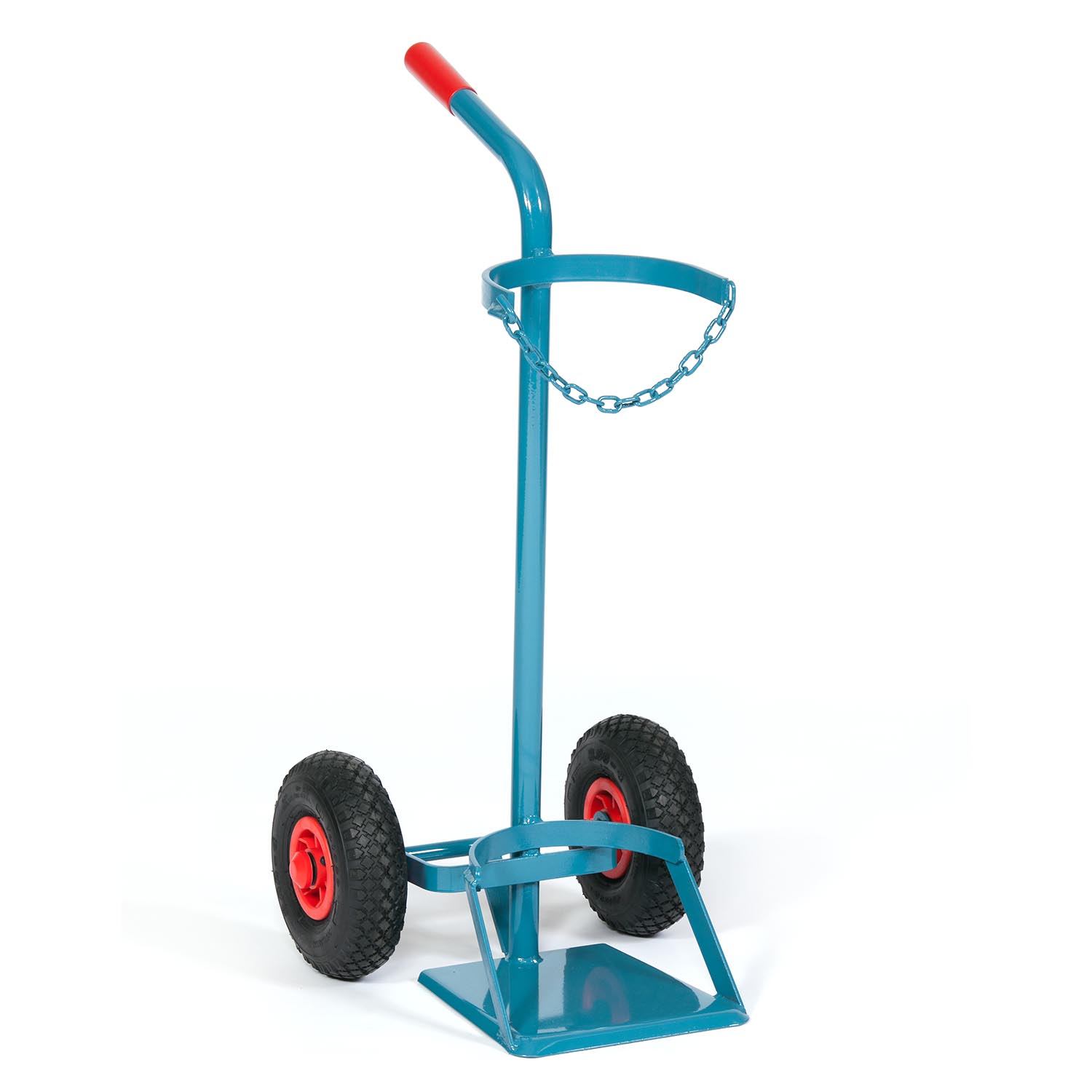 Gasflaschenwagen für 1 x 50 Liter Gasflasche, mit Standplatte Gasflaschenwagen Produktbild Gasflaschenwagen für 1 x 50 Liter Gasflasche, mit Standplatte