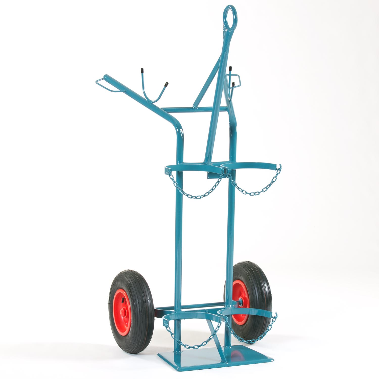 Gasflaschenwagen für 2 x 50 l Gasflaschen, kranbar Gasflaschenwagen Produktbild Gasflaschenwagen für 2 x 50 l Gasflaschen, kranbar