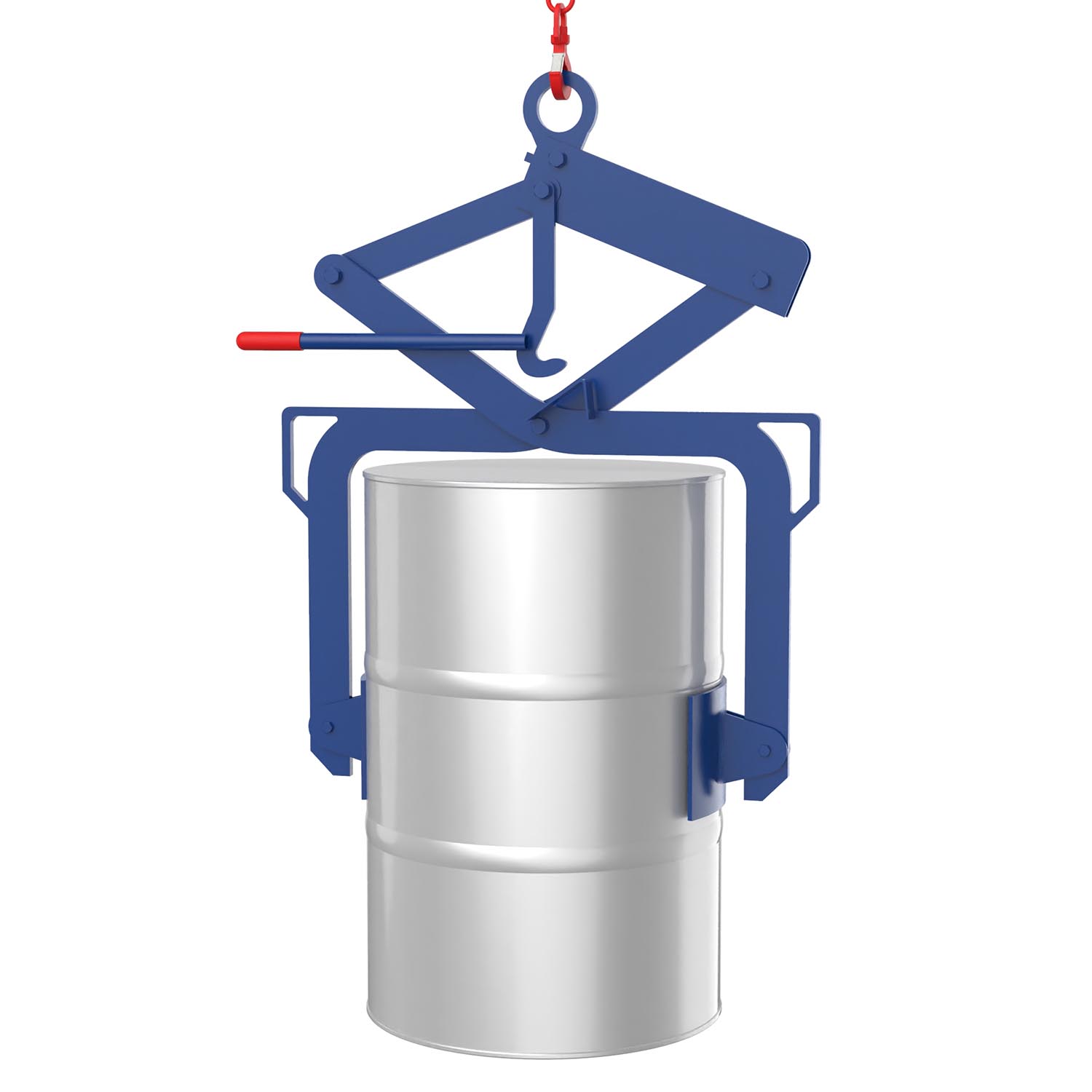 Scherengreifer Fassgreifer für 200 l Rollreifen- und Sickenfässer Fassgreifer Produktbild Scherengreifer Fassgreifer für 200 l Rollreifen- und Sickenfässer