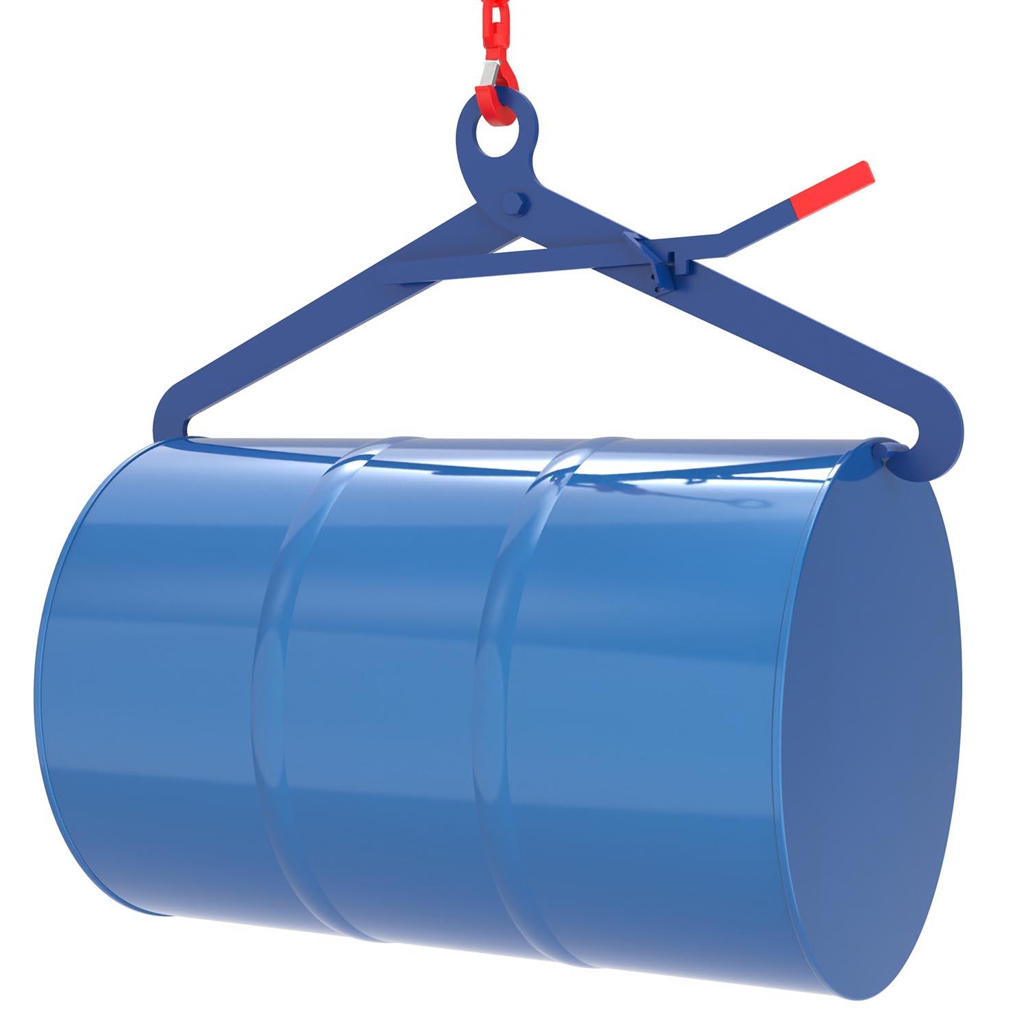 Fass-Zangengreifer für 200 l Rollreifen- und Sickenfässer Fassgreifer Produktbild Fass-Zangengreifer für 200 l Rollreifen- und Sickenfässer