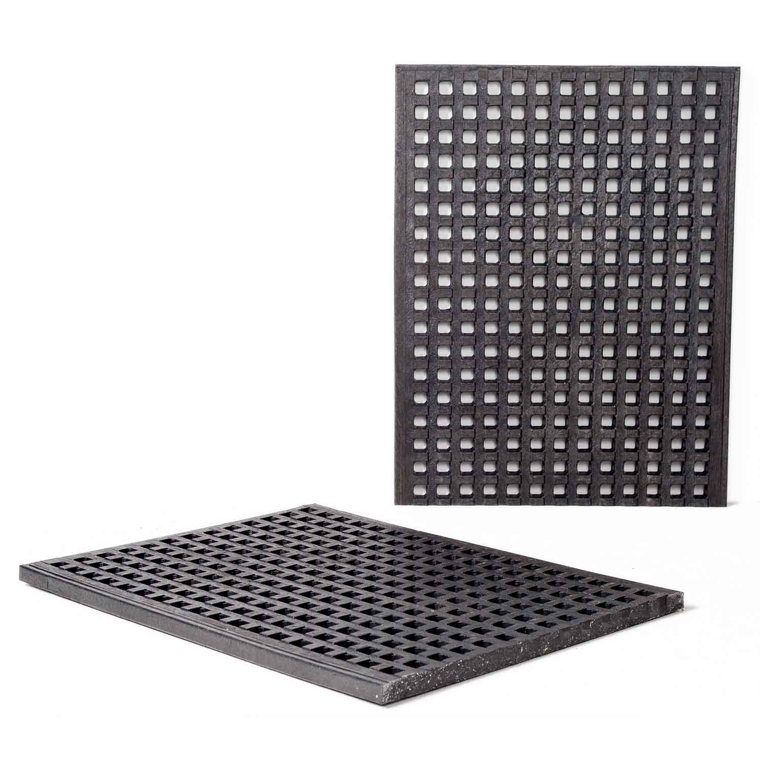 Gitterrost aus Polyethylen (PE) für 2 x 200 l Fässer, 1400 x 910 mm Gefahrstoffdepots aus PE Produktbild Gitterrost aus Polyethylen (PE) für 2 x 200 l Fässer, 1400 x 910 mm