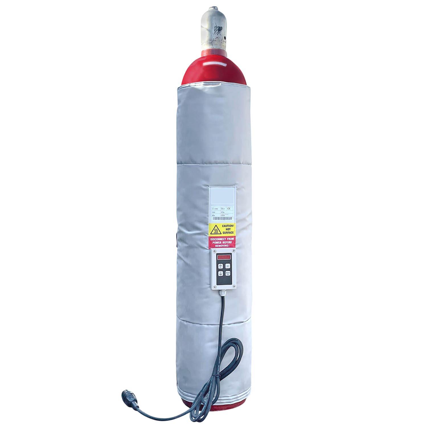 Heizmantel für Gasflaschen Ø 230-270 mm, 435 W, IP40, für 0-90 °C, mit digitalem Thermostat Heizmantel für Gasflaschen Produktbild Heizmantel für Gasflaschen Ø 230-270 mm, 435 W, IP40, für 0-40 °C, mit digitalem Thermostat