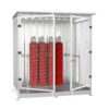 Gasflaschenschrank für 32 Gasflaschen Ø 220 mm, Außenaufstellung Gasflaschenschrank für den Außenbereich Produktbild Gasflaschenschrank für 32 Gasflaschen Ø 220 mm, Außenaufstellung