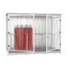 Gasflaschenschrank für 48 Gasflaschen Ø 220 mm, Außenaufstellung Gasflaschenschrank für den Außenbereich Produktbild Gasflaschenschrank für 48 Gasflaschen Ø 220 mm, Außenaufstellung