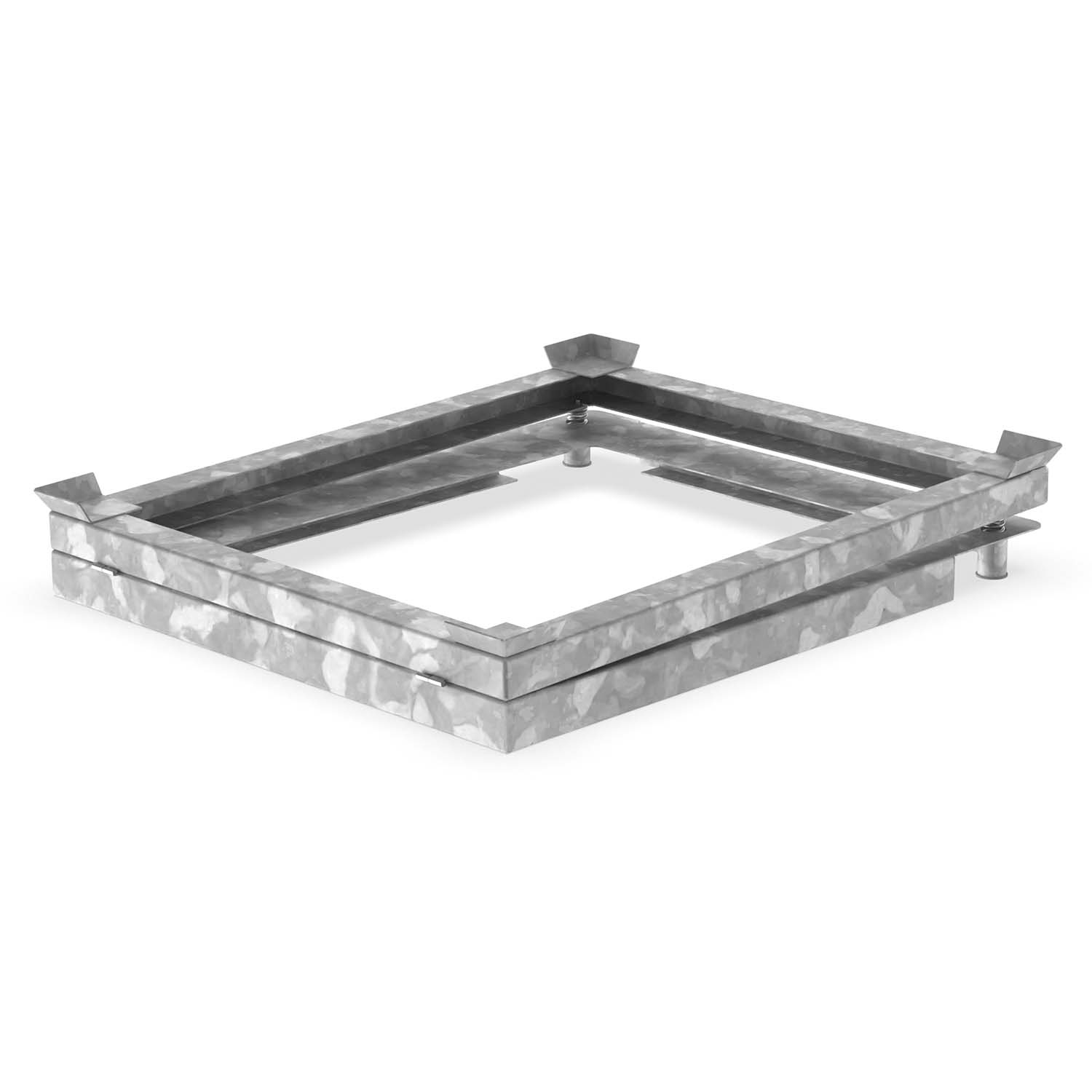 IBC-Restentleerer aus Stahl, verzinkt, zur Entleerung von 1000 l IBC-Containern Auffangwannen für IBC Produktbild IBC-Restentleerer aus Stahl, verzinkt, zur Entleerung von 1000 l IBC-Containern