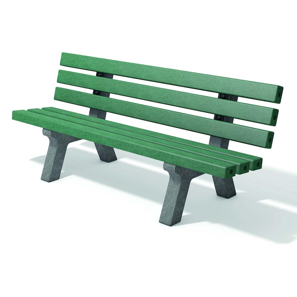 Kinderbank CANETTI aus Recycling-Kunststoff, Breite 1500 mm, 3-Sitzer Kinderbank Produktbild Kinderbank CANETTI aus Recycling-Kunststoff, Breite 1500 mm, 3-Sitzer