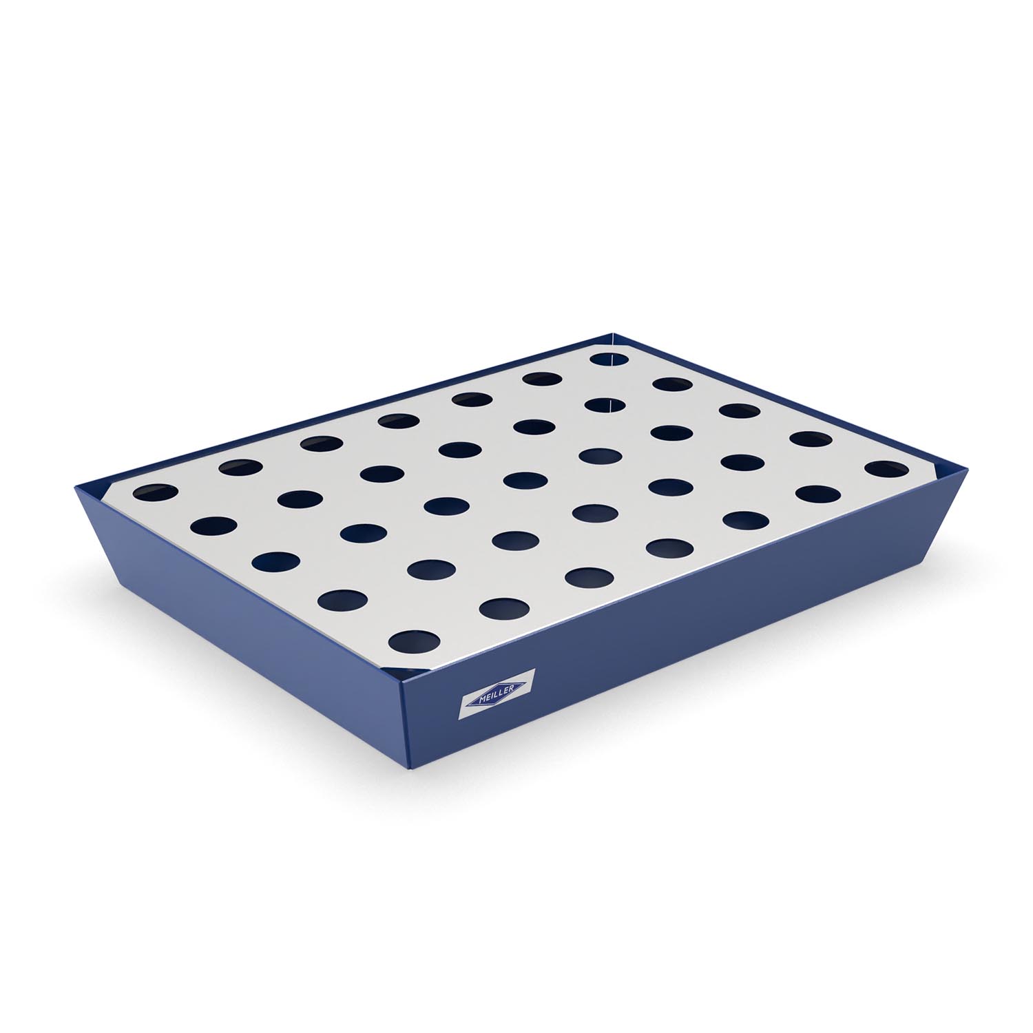 Kleingebindewanne hazSAFE aus Stahl mit verzinktem Lochblech, Auffangvolumen 55 l Kleingebindewannen aus Stahl Produktbild Kleingebindewanne hazSAFE aus Stahl mit verzinktem Lochblech, Auffangvolumen 55 l