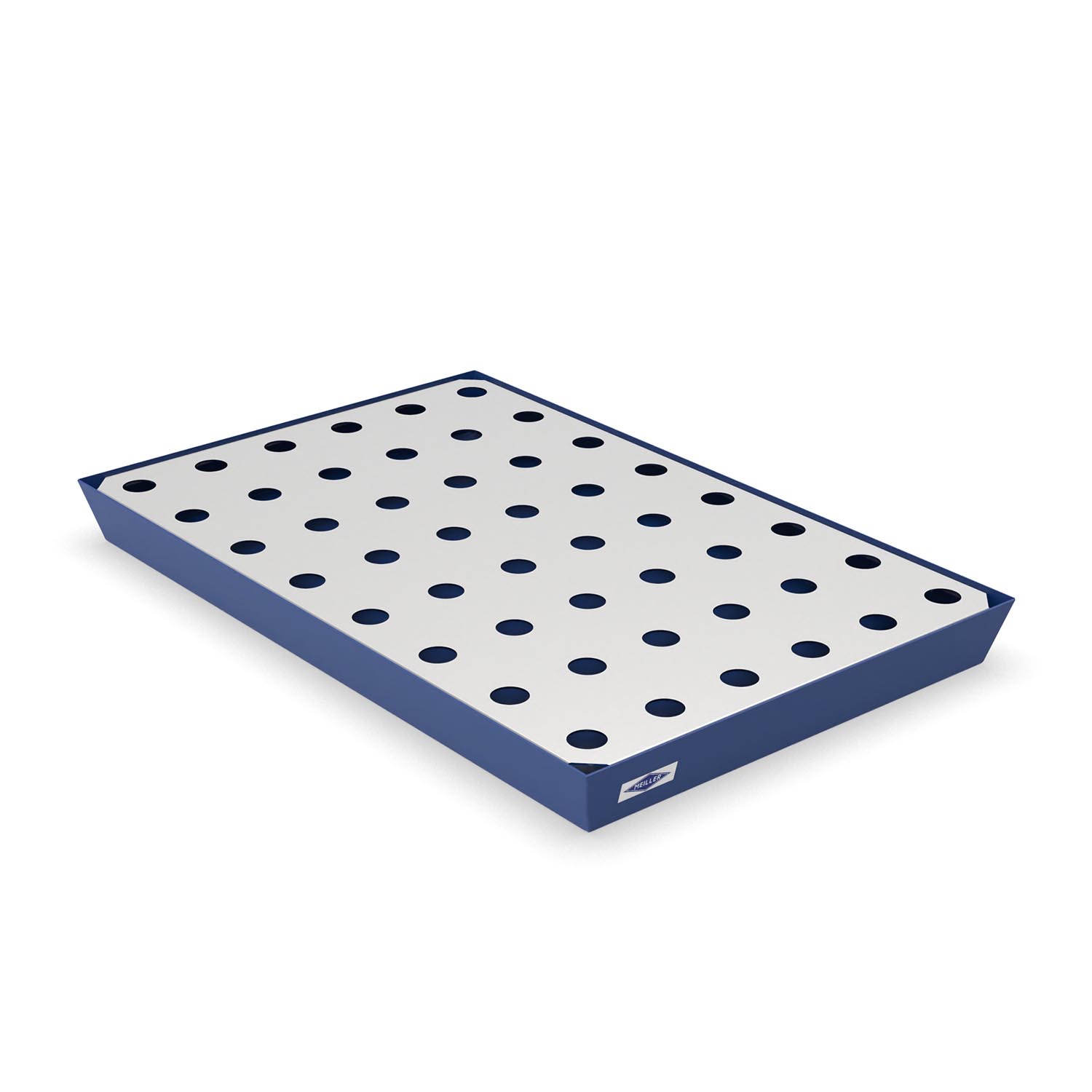 Kleingebindewanne hazSAFE aus Stahl mit verzinktem Lochblech, Auffangvolumen 75 l Kleingebindewannen aus Stahl Produktbild Kleingebindewanne hazSAFE aus Stahl mit verzinktem Lochblech, Auffangvolumen 75 l