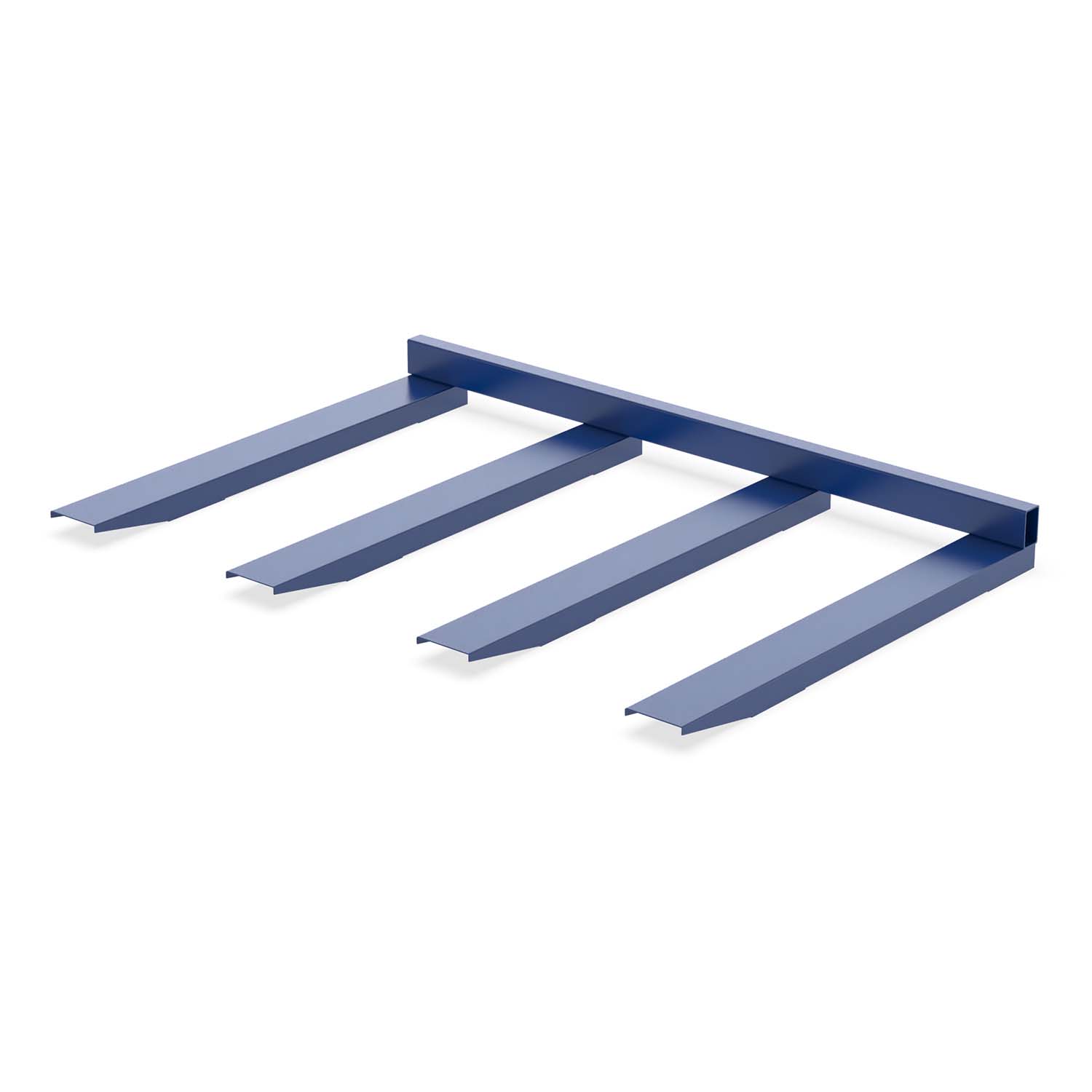 Traverse für Langgut für den Stapleranbau, Tragkraft 1500 kg, lackiert RAL 5002 Stapleranbaugeräte Produktbild Traverse für Langgut für den Stapleranbau, Tragkraft 1500 kg, lackiert RAL 5002