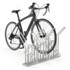 P 576 Fahrrad-Reihenparker Mix hoch/tief, doppelseitig, gerade P 572 - P 576 Fahrrad-Reihenparker Produktbild P 576 Fahrrad-Reihenparker Mix hoch/tief, doppelseitig, gerade