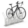P 576 Fahrrad-Reihenparker Mix hoch/tief, doppelseitig, gerade P 572 - P 576 Fahrrad-Reihenparker Produktbild P 576 Fahrradparker Fahrrad-Reihenparker Mix hoch/tief, doppelseitig, gerade