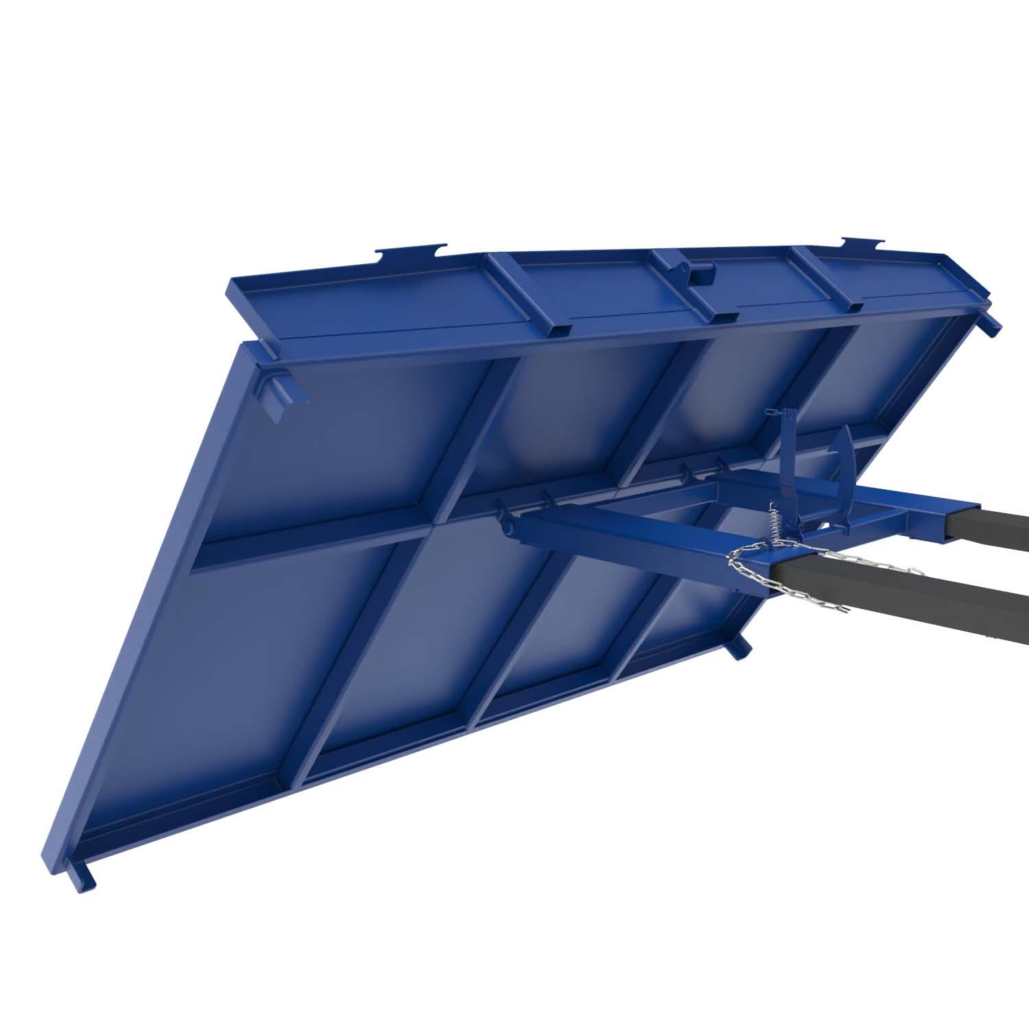 Restgitter-Palette RGP-2 aus Stahl, lackiert, für den Stapleranbau, 3000x2000x380mm Stapleranbaugeräte Produktbild Restgitter-Palette RGP-2 aus Stahl, lackiert, für den Stapleranbau, 3000x2000x380mm