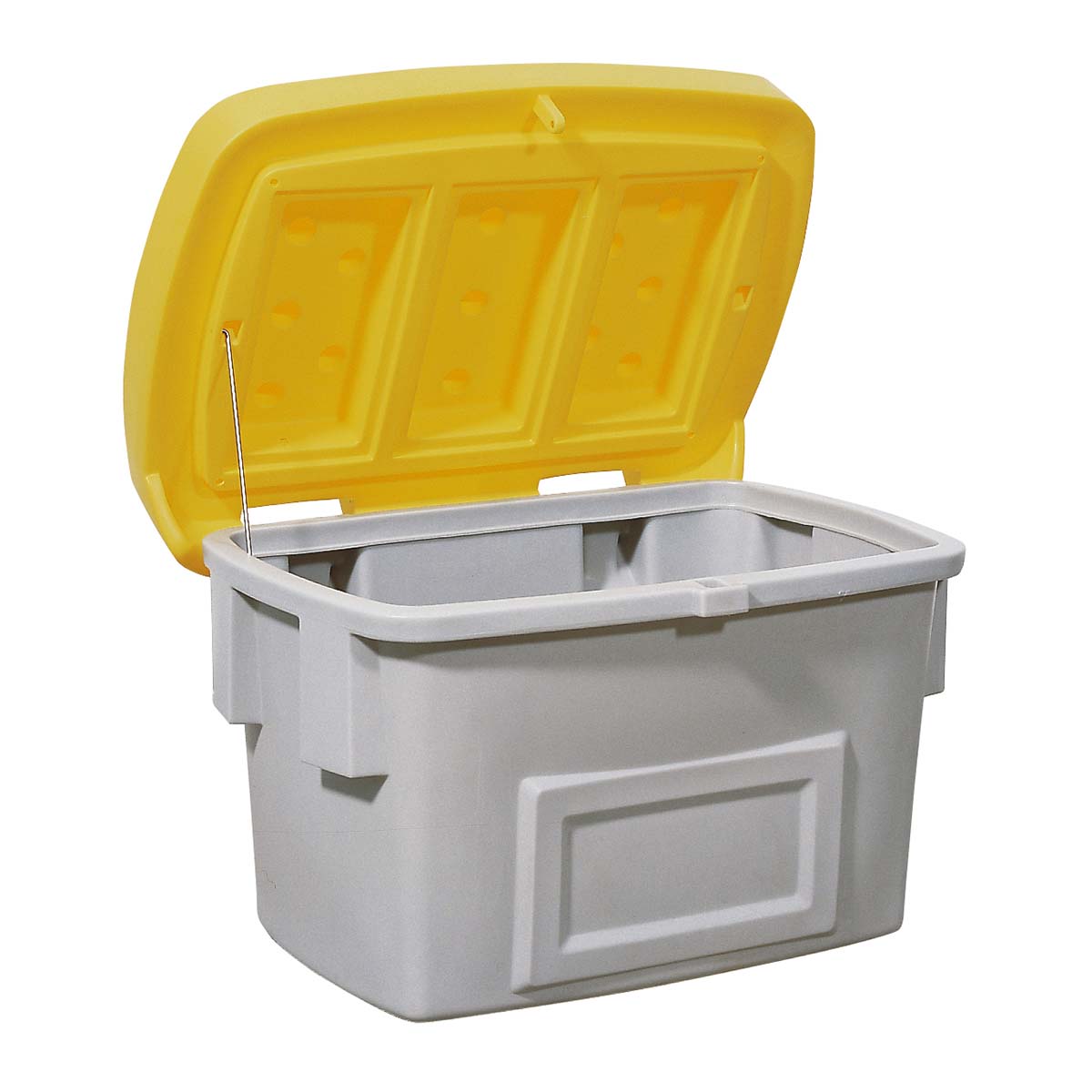 Streugutbehälter aus PE ohne Entnahmeöffnung, Volumen 200 l Streugutbehälter Produktbild Streugutbehälter aus PE ohne Entnahmeöffnung, Volumen 200 l