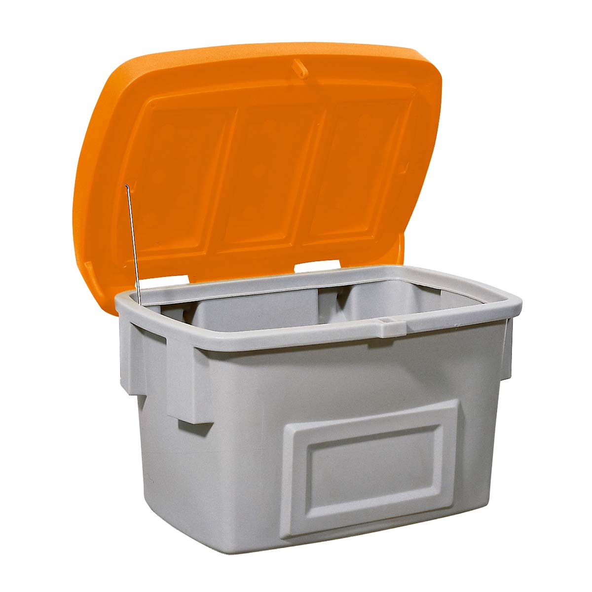 Streugutbehälter aus PE ohne Entnahmeöffnung, Volumen 200 l Streugutbehälter Produktbild Streugutbehälter aus PE ohne Entnahmeöffnung, Volumen 200 l