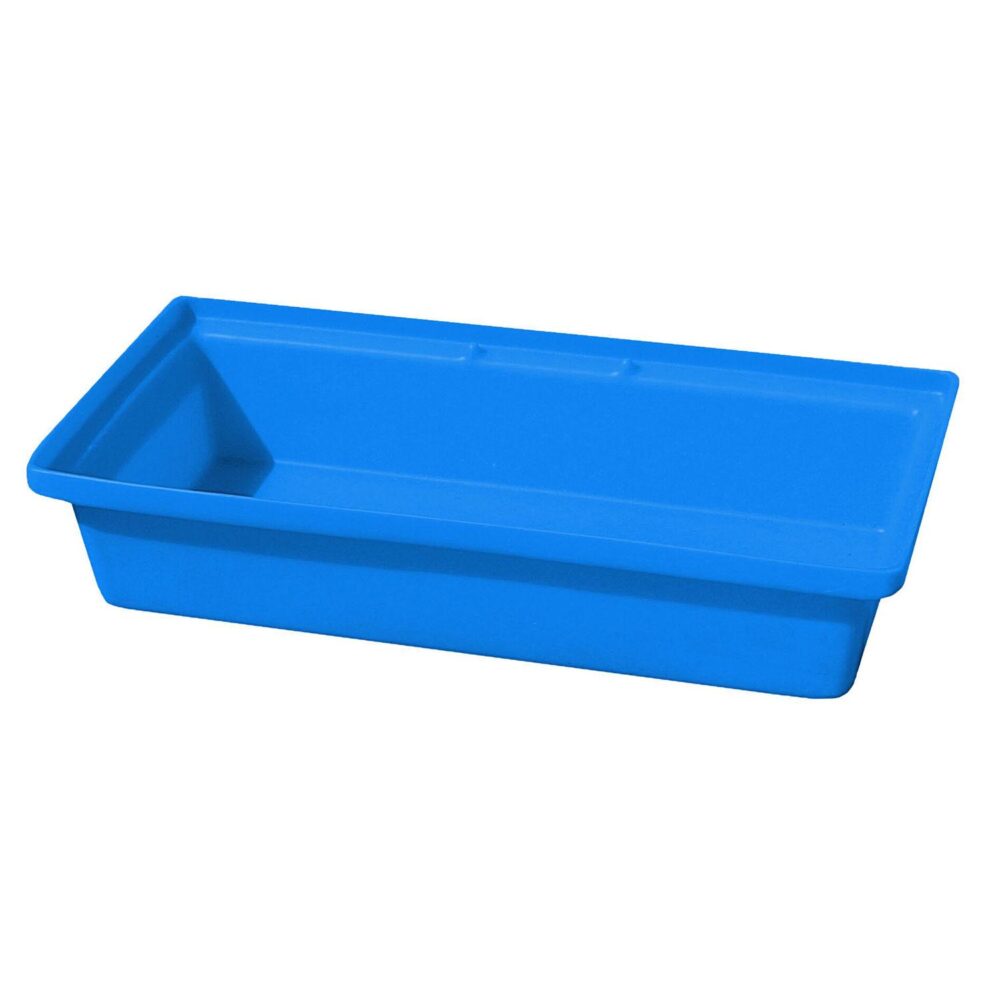 Kleingebindewanne aus Kunststoff (PE), Auffangvolumen 31 l, VE=2 Kleingebindewannen aus Kunststoff Produktbild Kleingebindewanne aus Kunststoff (PE), Auffangvolumen 31 l