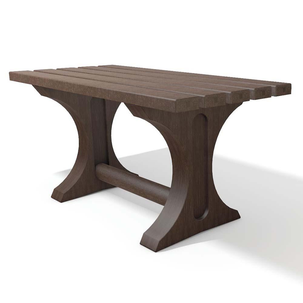 Tisch TIVOLI aus Recycling-Kunststoff, Breite 2000 mm Parkbänke aus Kunststoff Produktbild Tisch TIVOLI aus Recycling-Kunststoff, Breite 1500 mm