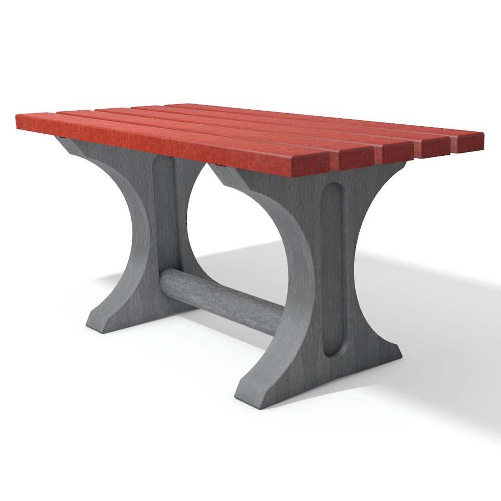 Tisch TIVOLI aus Recycling-Kunststoff, Breite 2000 mm Parkbänke aus Kunststoff Produktbild Tisch TIVOLI aus Recycling-Kunststoff, Breite 2000 mm