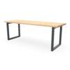 Tisch mit duplexbeschichtetem Gestell und Tischfläche aus Holz Ruhebank Produktbild Tisch mit duplexbeschichtetem Gestell und Tischfläche aus Holz
