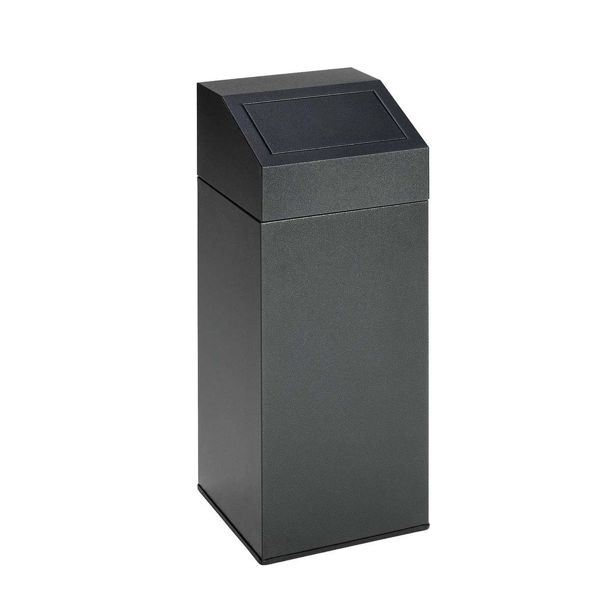 Wertstoffsammler aus Stahl, Volumen 47 l, selbstlöschend, GS-geprüft Wertstoffsammler Produktbild Wertstoffsammler aus Stahl, Volumen 47 l, selbstlöschend, GS-geprüft
