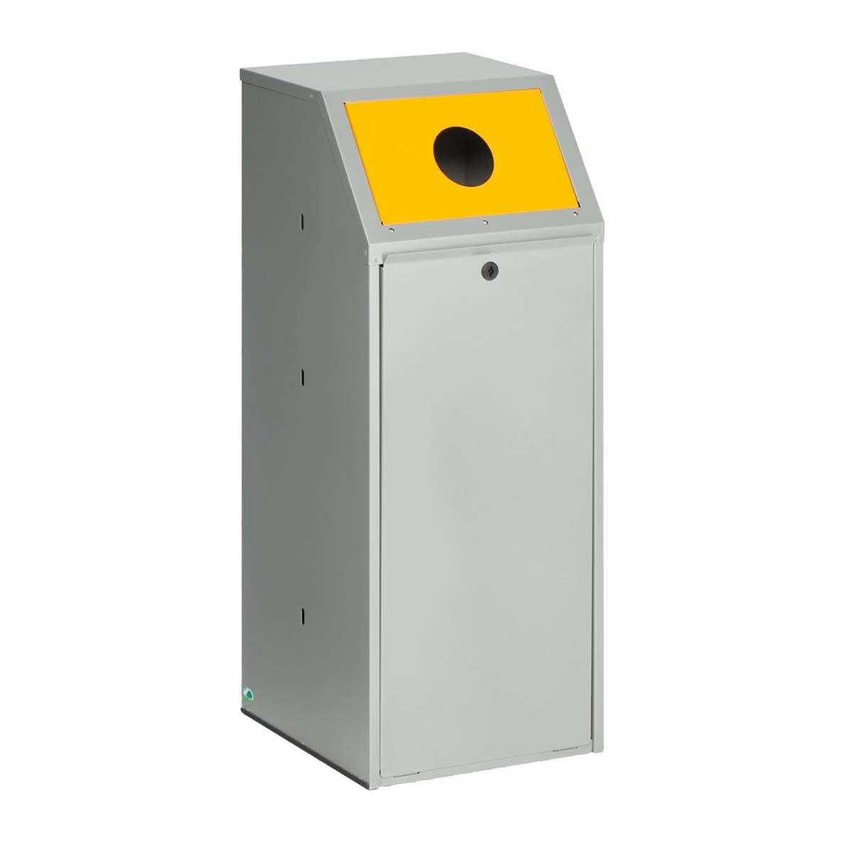 Wertstoffsammler aus Stahl für Wertstoffe, Volumen 70 l, GS-geprüft Wertstoffsammler Produktbild Wertstoffsammler aus Stahl für Wertstoffe, Volumen 70 l, GS-geprüft
