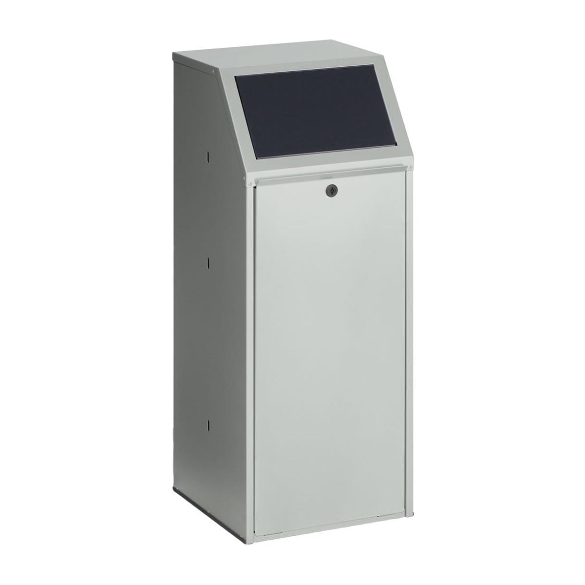 Wertstoffsammler aus Stahl für Restmüll, Volumen 70 l, GS-geprüft Wertstoffsammler Produktbild Wertstoffsammler aus Stahl für Restmüll, Volumen 70 l, GS-geprüft