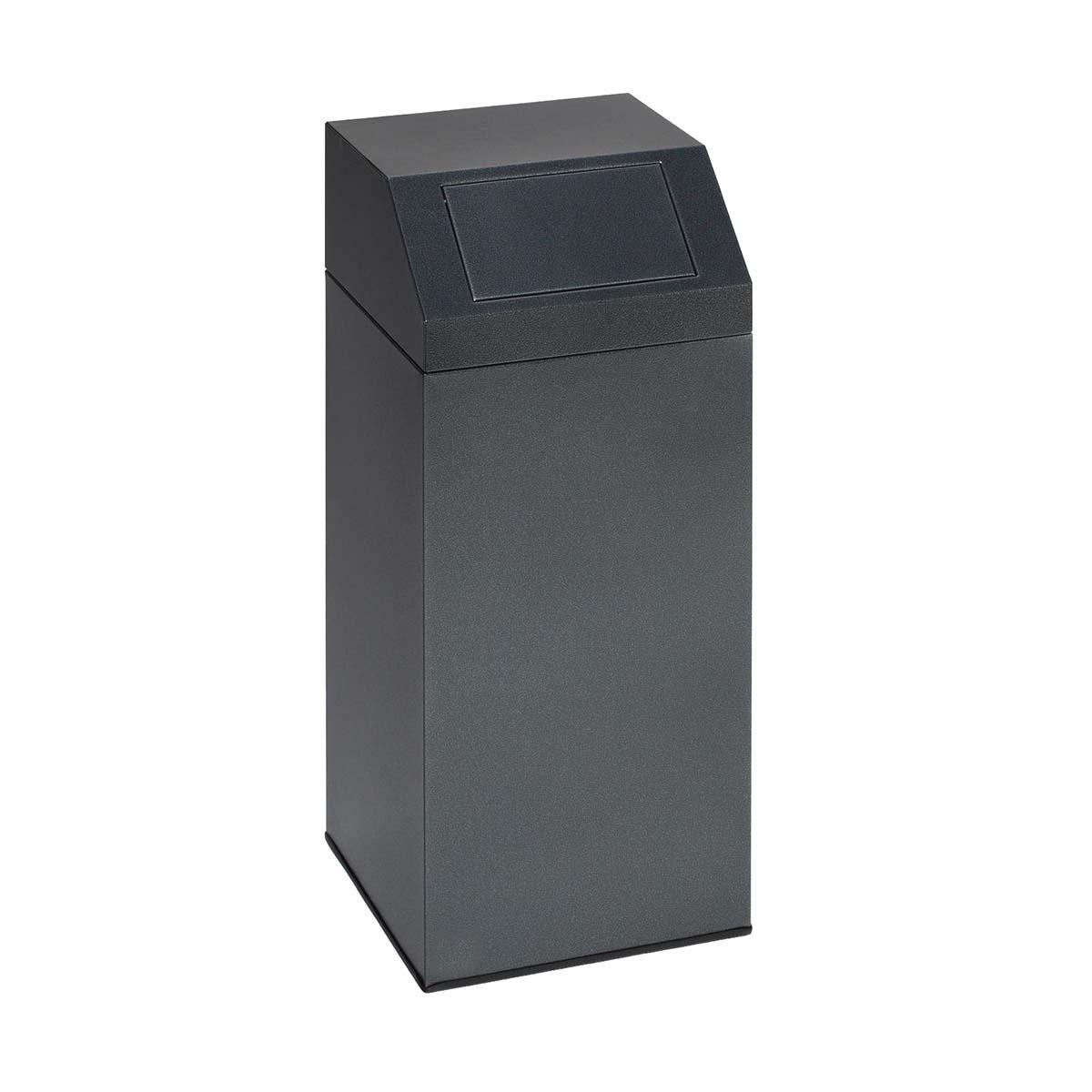 Wertstoffsammler aus Stahl, Volumen 82 l, selbstlöschend, GS-geprüft Wertstoffsammler Produktbild Wertstoffsammler aus Stahl, Volumen 82 l, selbstlöschend, GS-geprüft