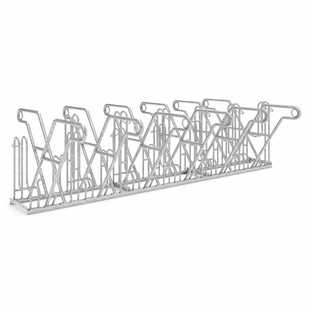 Anlehnparker 4600 XBF, doppelseitig, ADFC-empfohlen Fahrrad-Anlehnparker Produktbild Anlehnparker 4600 XBF, doppelseitig