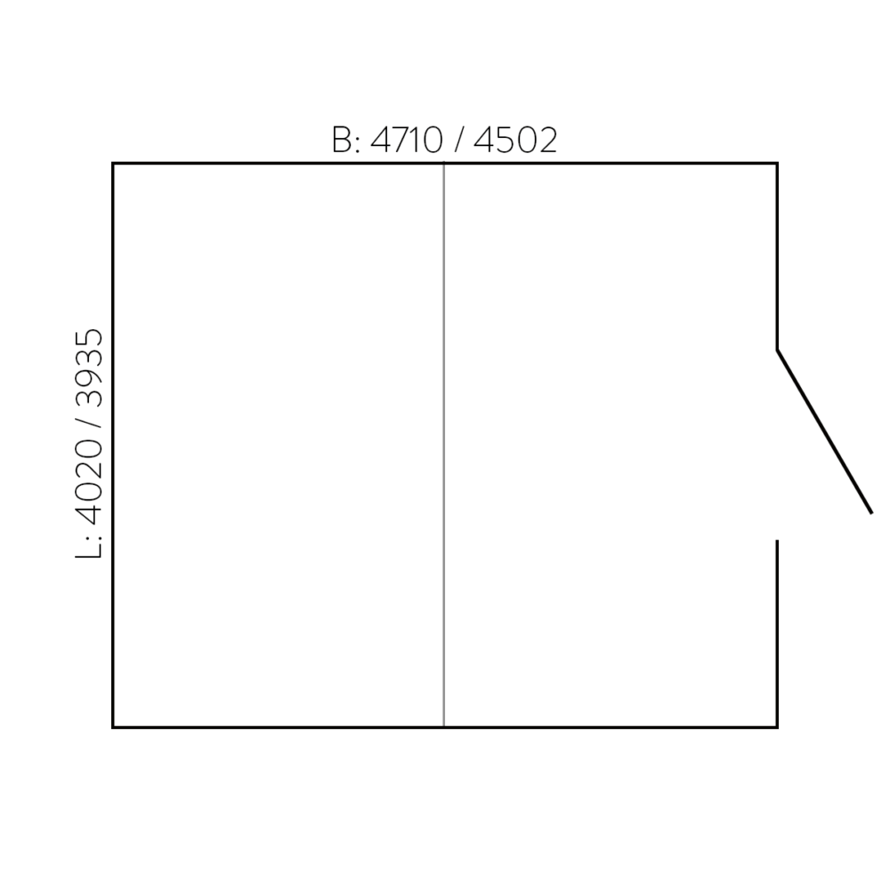 Gefahrstoffcontainer SMC42, Auffangvolumen 2 x 1000 l, verzinkt und vormontiert