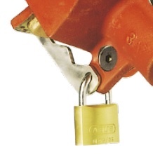 Sicherungsverschluss-Platte inkl. Montage für Ablass- und Entleerungshähne