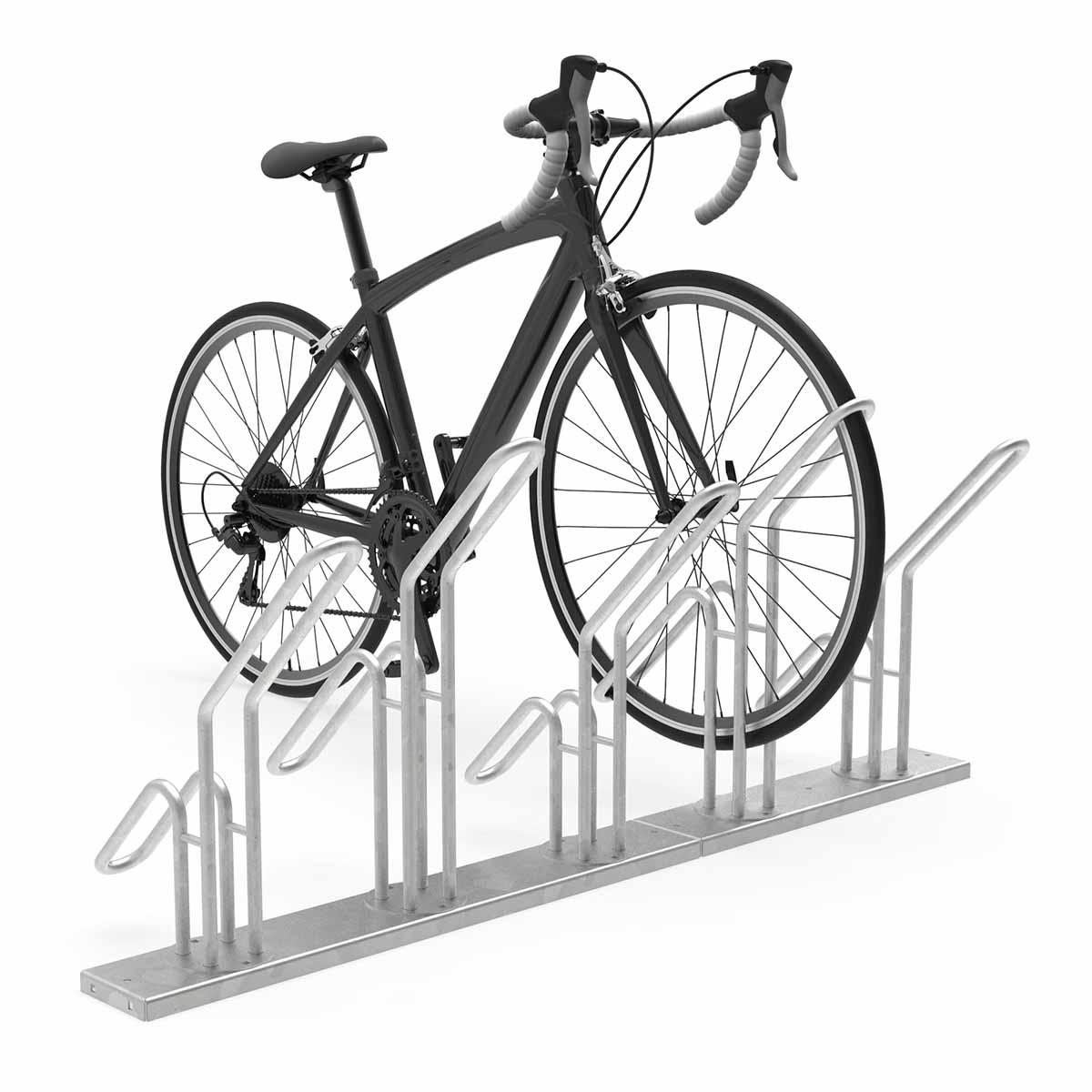 572-5R H-T Fahrradparker Fahrrad-Reihenständer, Einstellung hochtief, einseitig