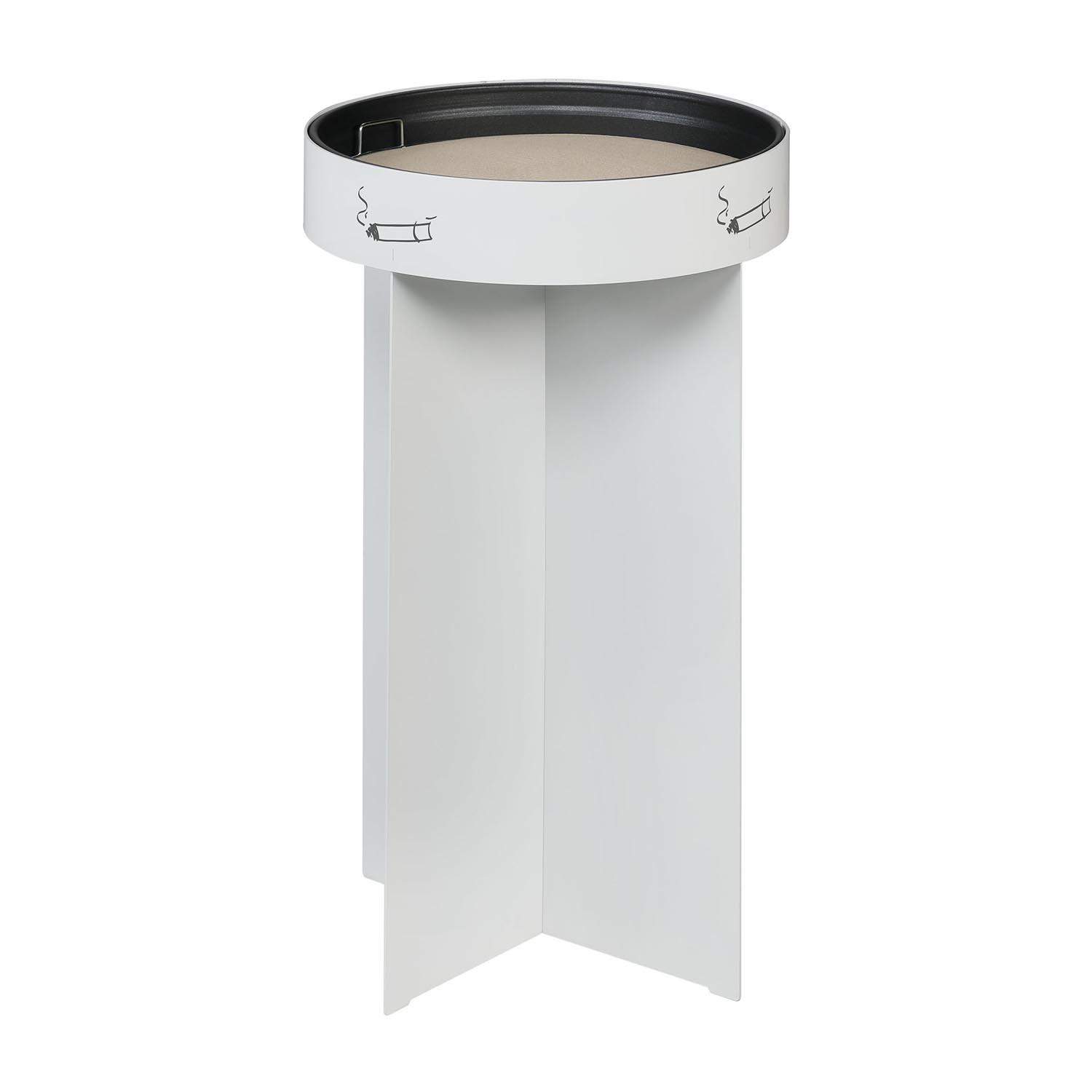 Standascher aus Stahl Ø 440, für Außenbereiche