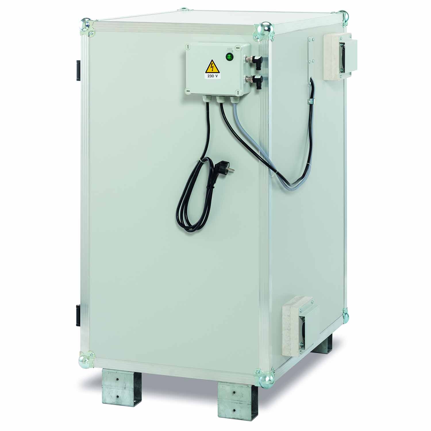 Lithium-Akku-Schrank Premium zum Laden, Stromversorgung, Lüftung, unterfahrbar, B 890 mm H 1110 mm