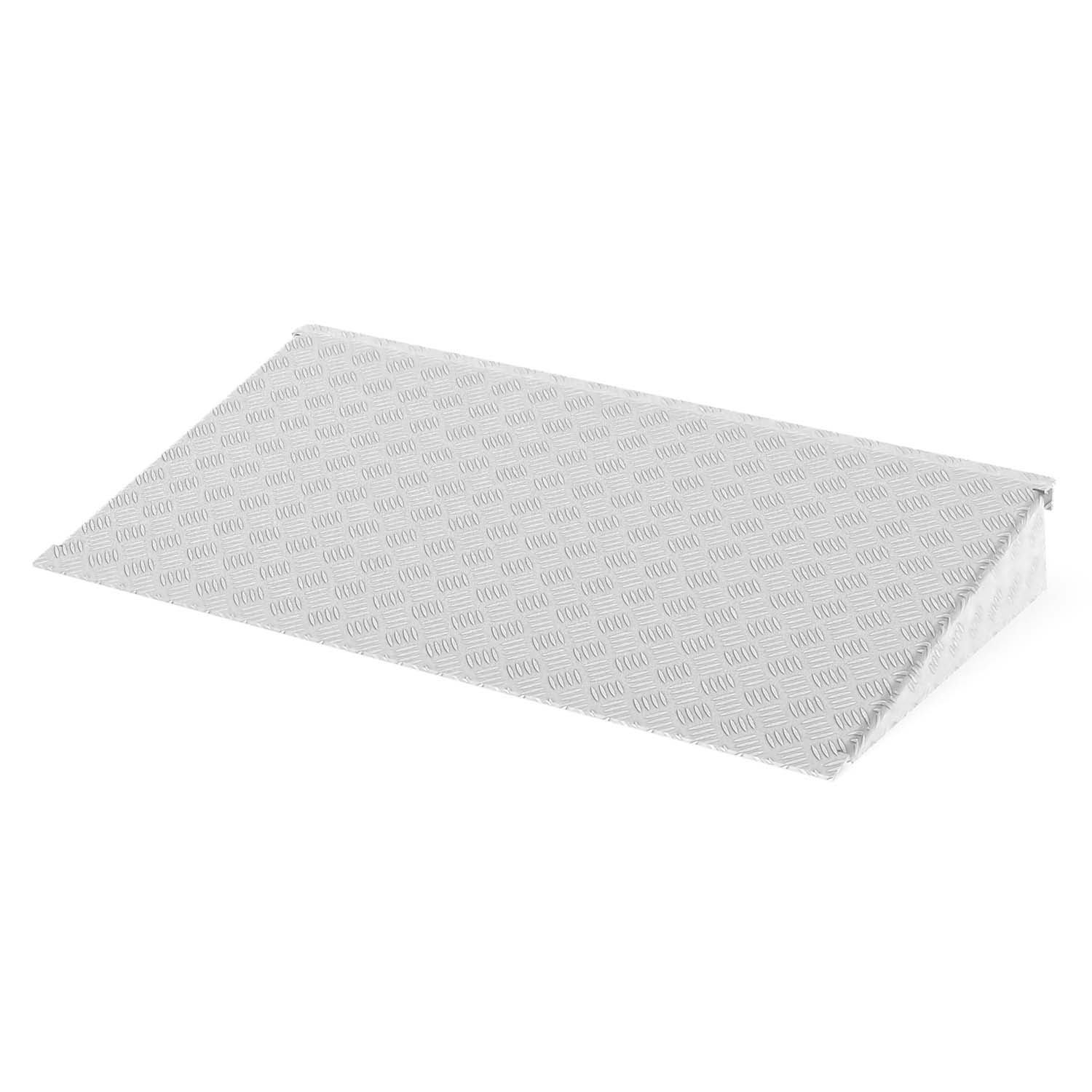 Auffahrrampe für Bodenauffangwannen mit Bauhöhe 123 mm, 1000 x 550 mm