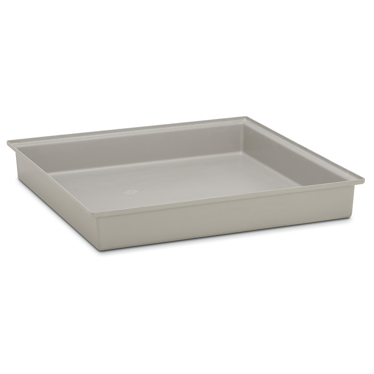 Auffangwanne aus GFK/RC für 4 x 200 l Fässer, Volumen 220 l, ohne Stellebene, ohne Füße, ohne Zulassung