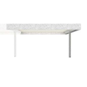 Fahrradüberdachung D 578, Konstruktion und Dachblenden verzinkt, doppelseitig, Anbaueinheit