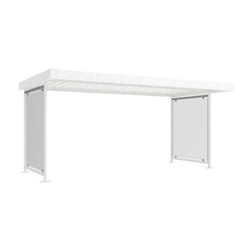 D 582 Fahrradüberdachung, Seitenwand