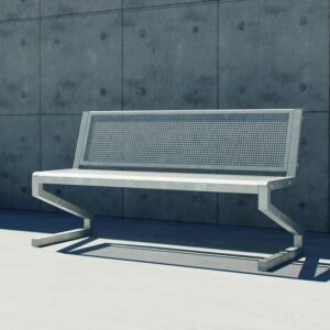 Parkbank EASY Dreisitzer aus Metall Parkbank EASY Dreisitzer aus Metall